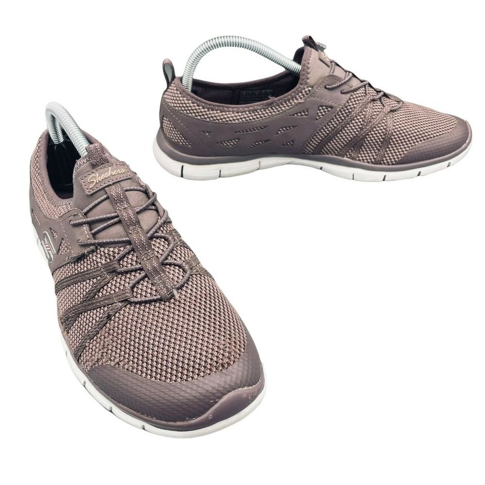 Skechers Gratis What a Sight Sneaker Shoes Purple Size 10 Women Memory Foam
